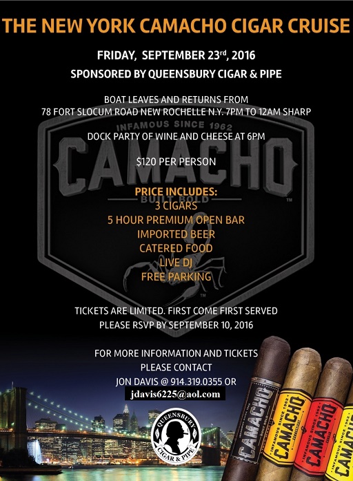 New York Camacho Cigar Cruise