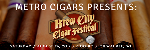 MetroBrewBCCF 2017 email header for Metro Cigars